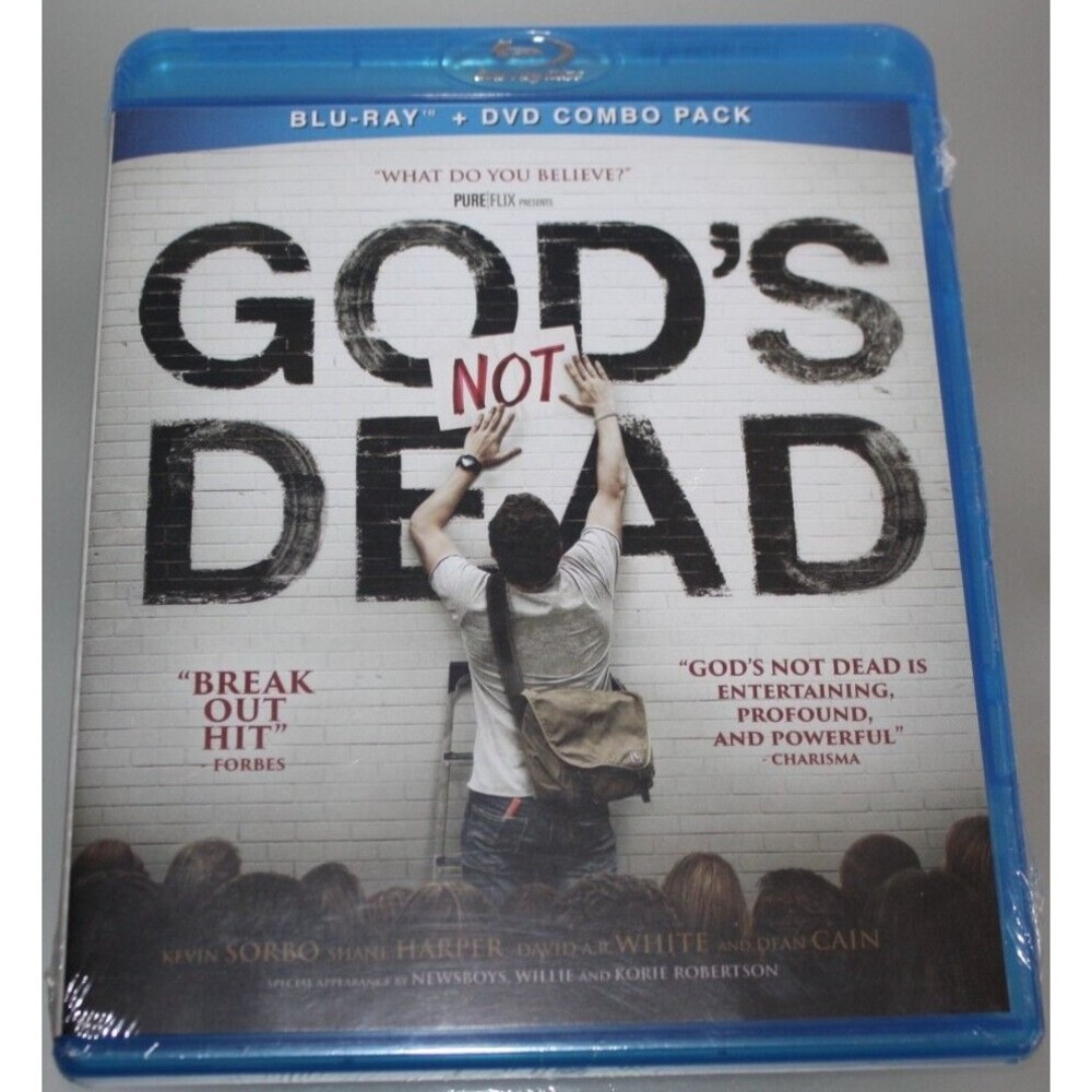 God's Not Dead Blu-ray Willie Robertson  Kevin Sorbo *Break Out Hit* NEW